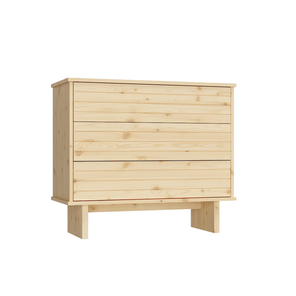 KARUP Dřevěná komoda KOMMO 82x95 cm přírodní