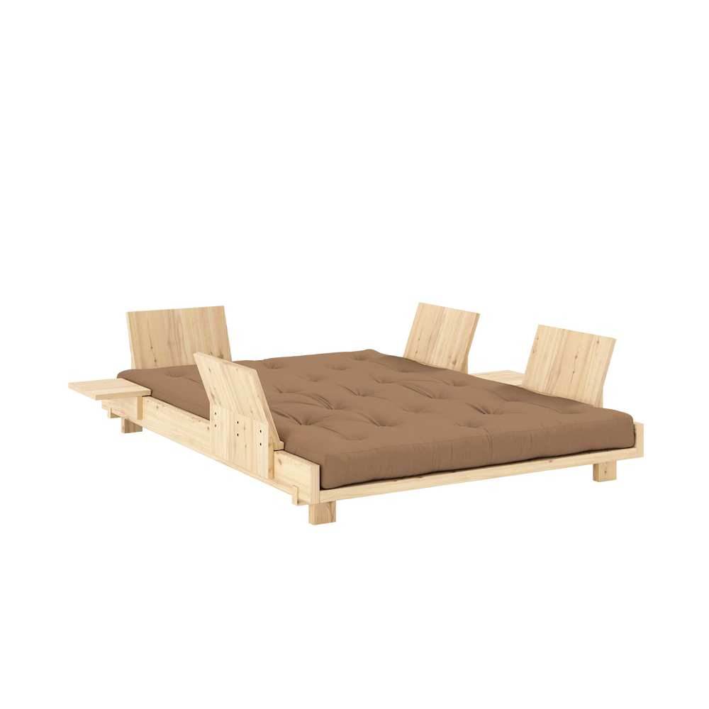 KARUP DESIGN Čtyřmístná pohovka SOCIAL hnědá