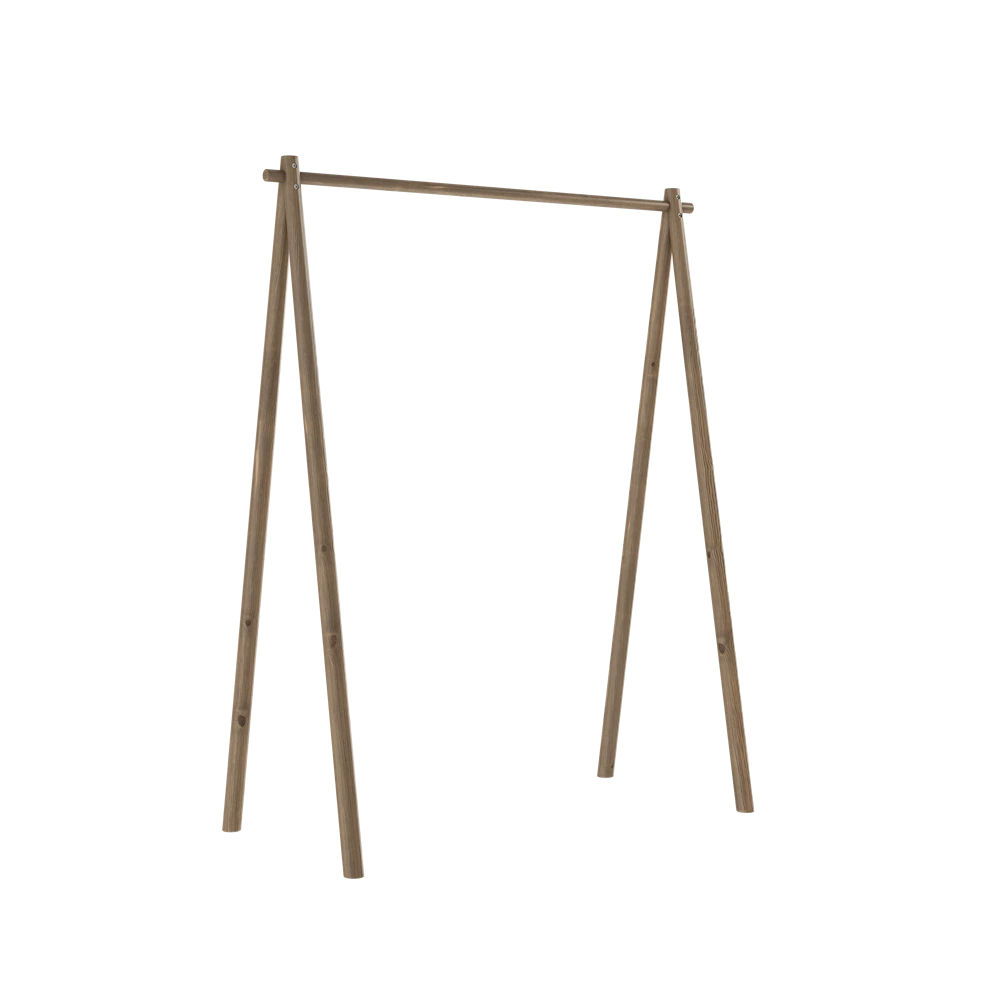 KARUP Věšák na oblečení HONGI hnědý 177x150 cm