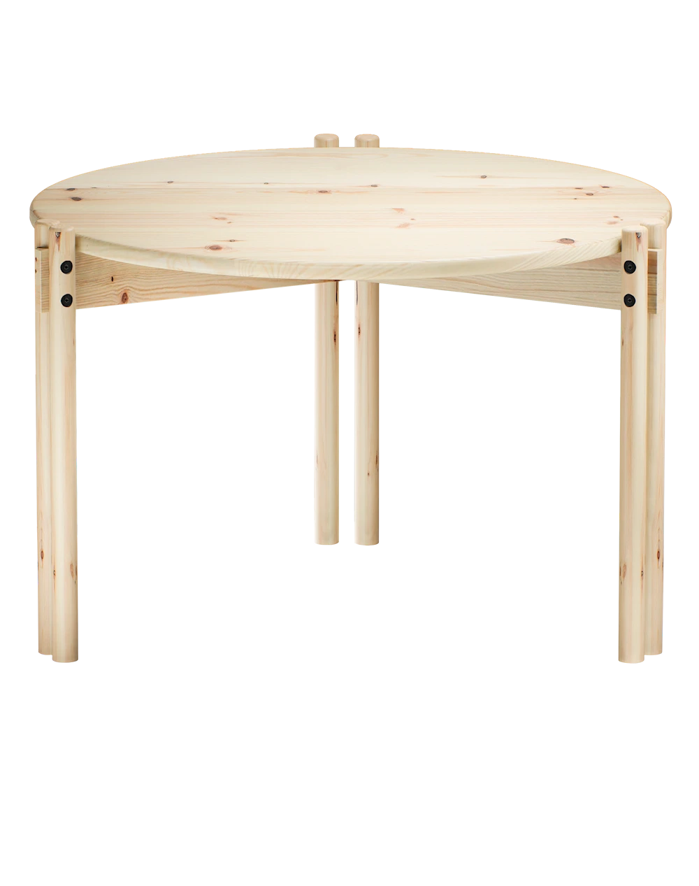 KARUP DESIGN Kulatý konferenční stolek STICKS světlý