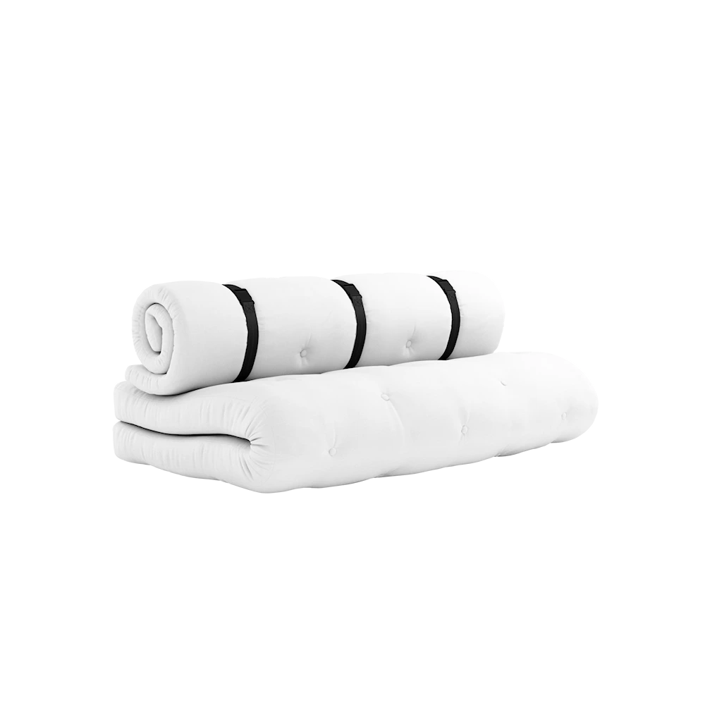 KARUP DESIGN Zahradní rozkládací pohovka BUCKLE UP bílá 140 cm