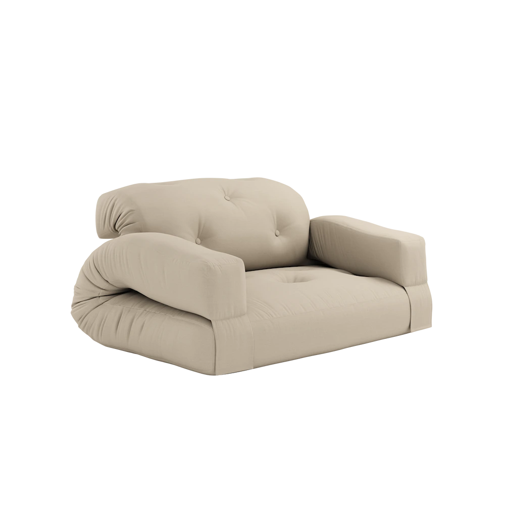 KARUP DESIGN Rozkládací zahradní pohovka HIPPO béžová