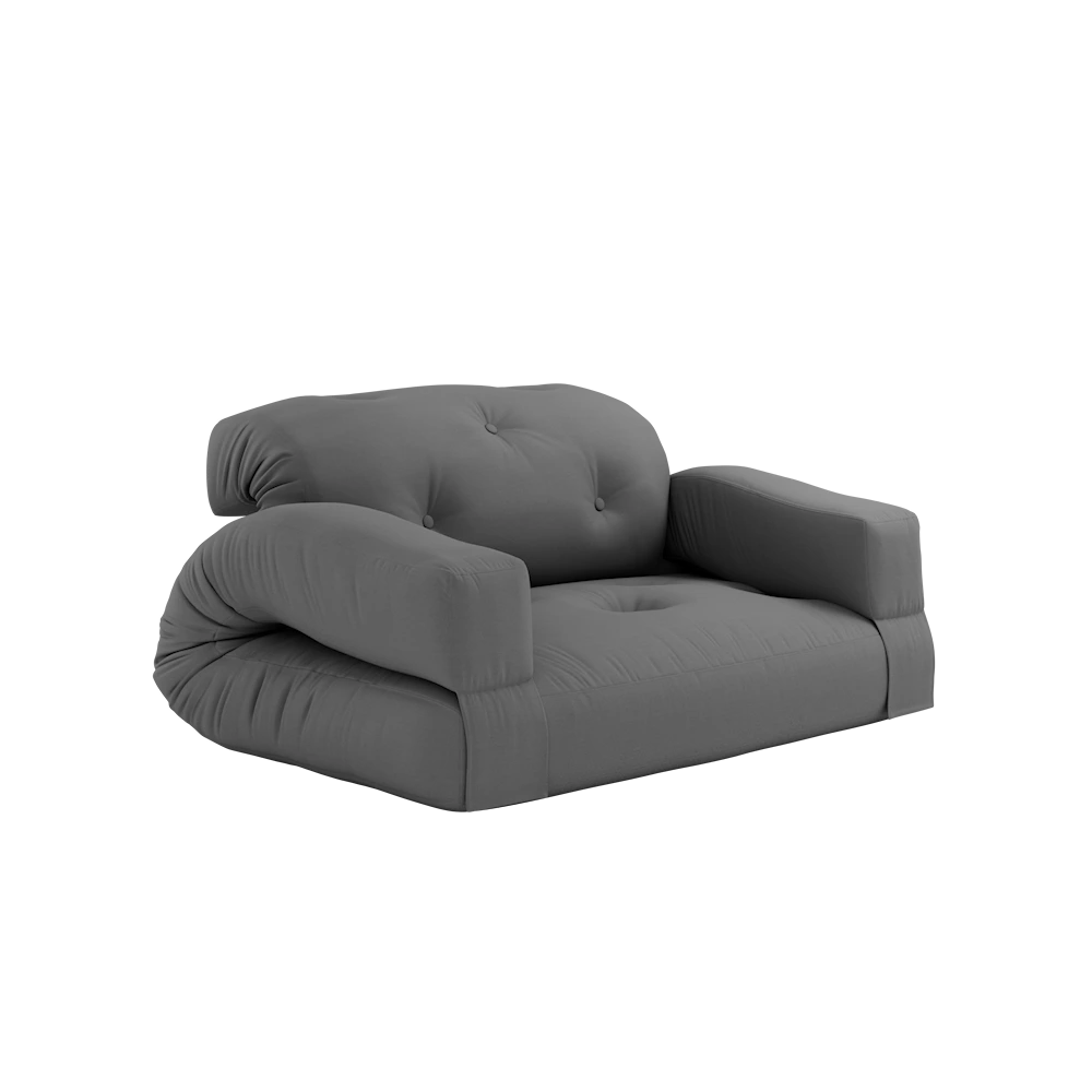 KARUP DESIGN Rozkládací zahradní pohovka HIPPO šedá