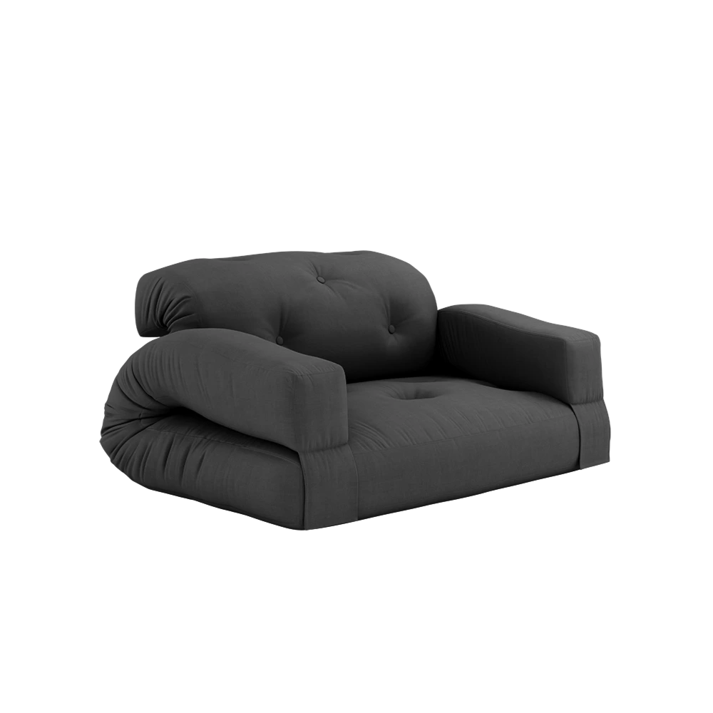 KARUP Rozkládací pohovka HIPPO tmavě šedá 140 cm