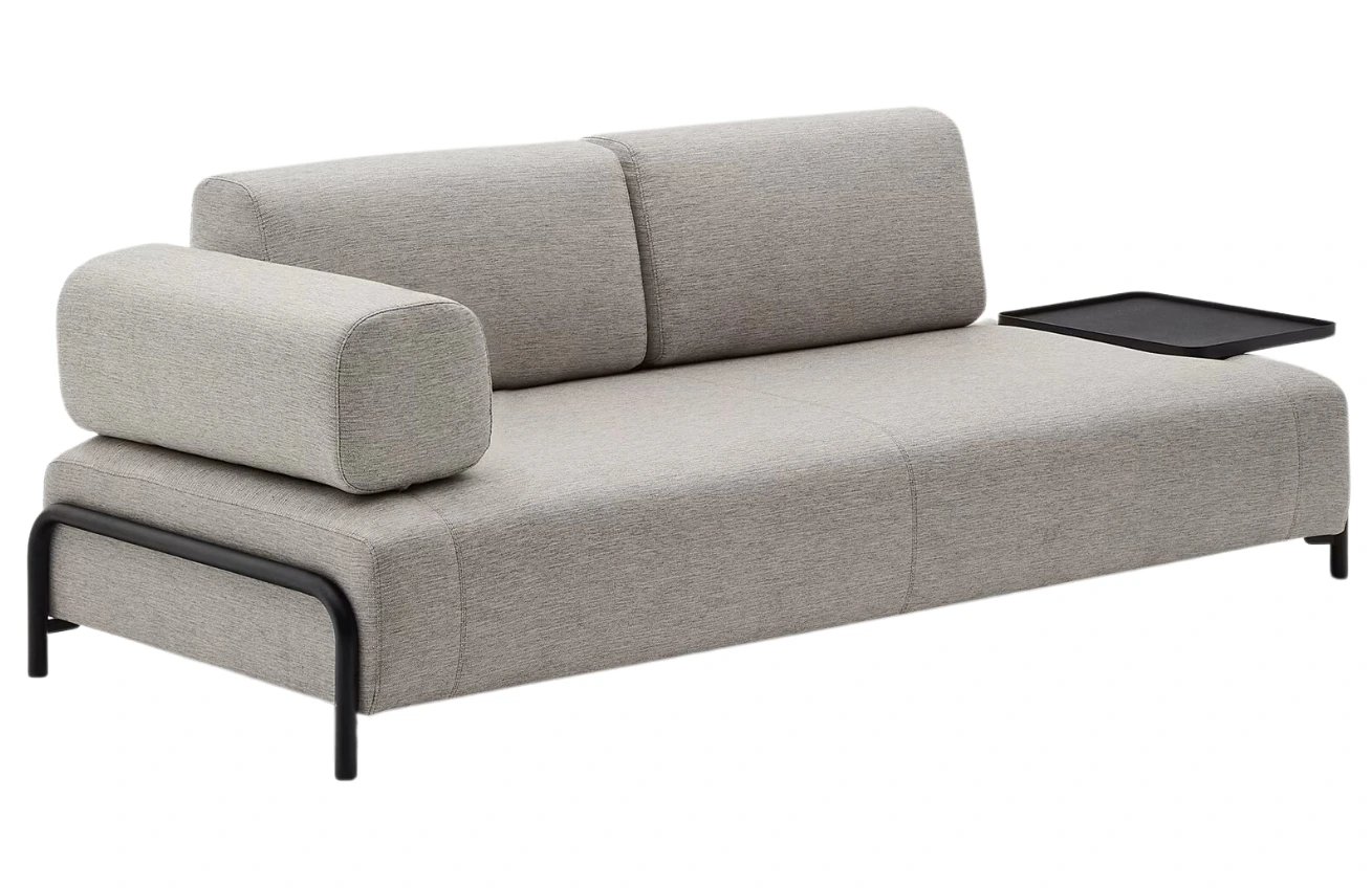 Kave Home Pohovka Compo 252 cm s velkým stolkem
