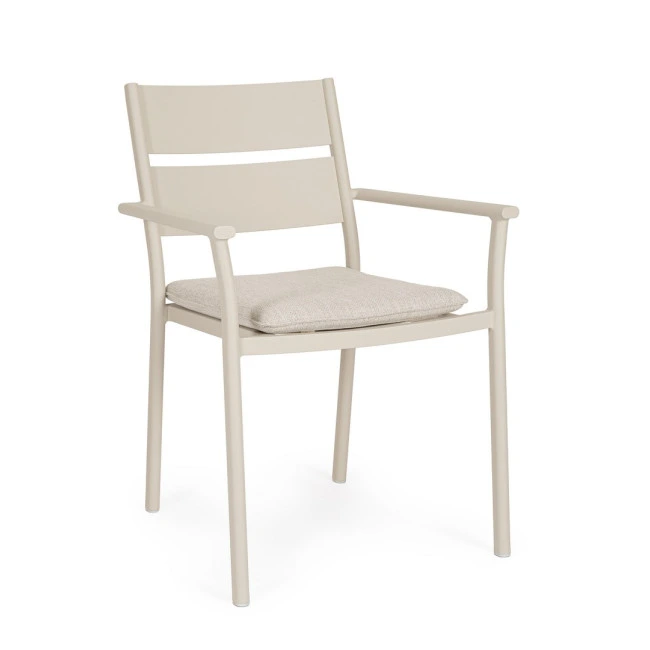 BIZZOTTO Zahradní židle MOLOKAI béžová