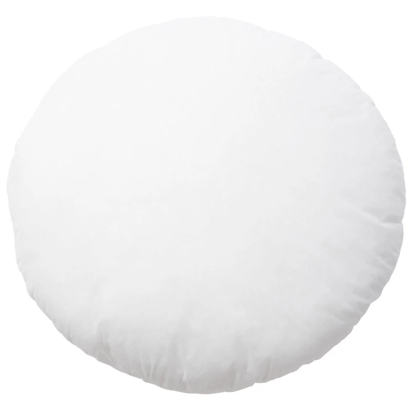 Bílá kulatá polyesterová výplň do polštáře Kave Home Fluff 45 cm
