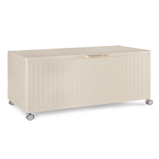 BIZZOTTO Zahradní úložný box OCEAN béžový 182x89 cm