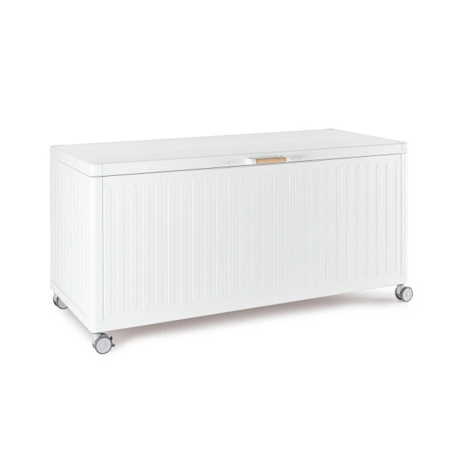 BIZZOTTO Zahradní úložný box OCEAN bílá 141x72 cm