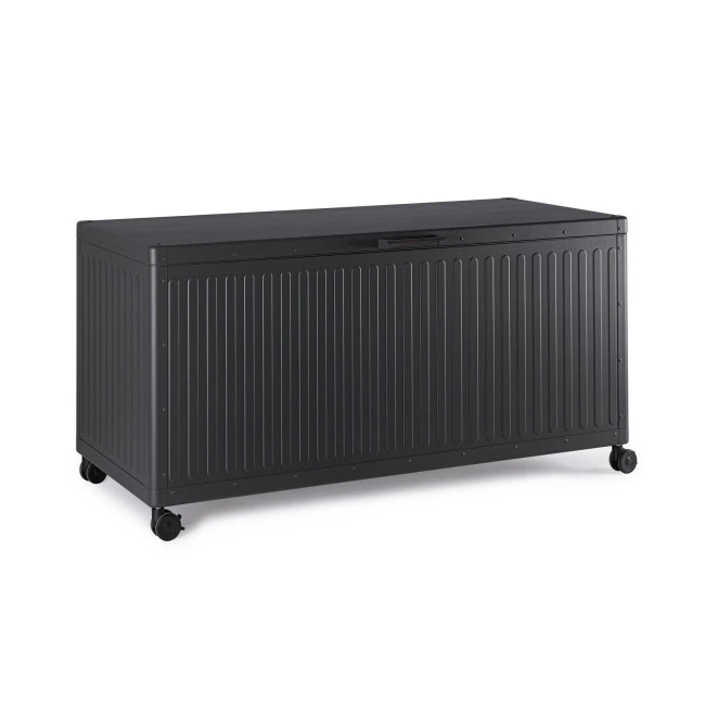 BIZZOTTO Zahradní úložný box OCEAN antracit 141x72 cm
