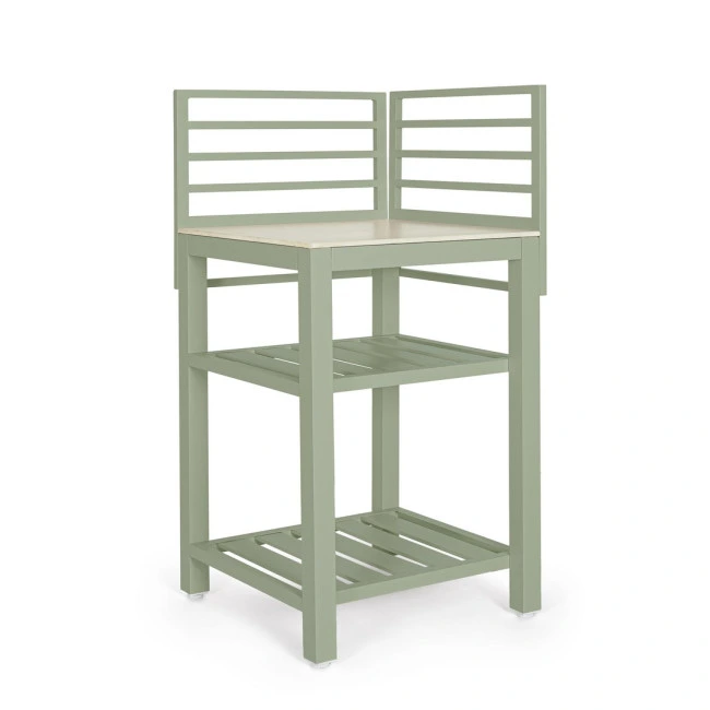 BIZZOTTO Modul zahradní kuchyňské linky ARIA zelená 62x62 cm