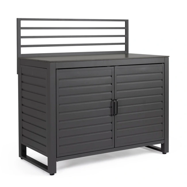 BIZZOTTO Modul zahradní kuchyňské linky ANIA antracit 120x62 cm