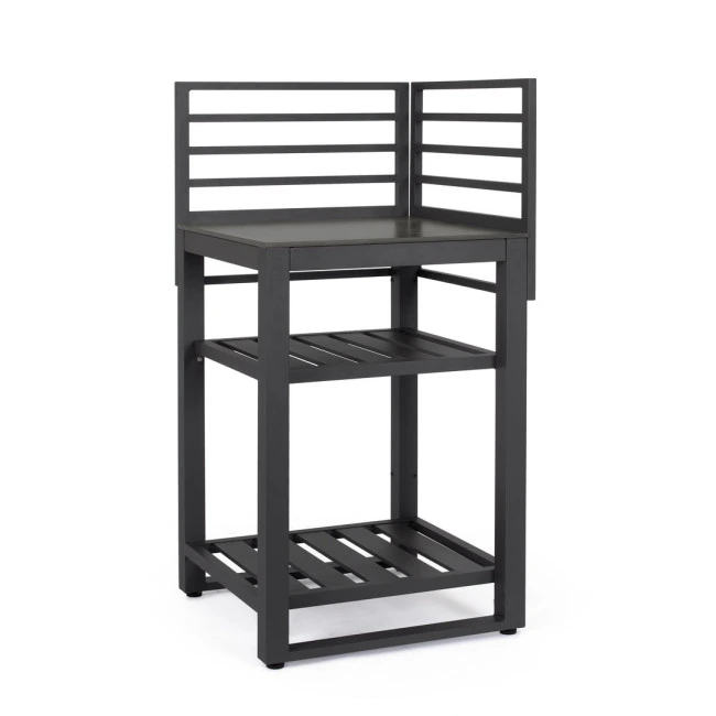 BIZZOTTO Modul zahradní kuchyňské linky ANIA antracit 62x62 cm