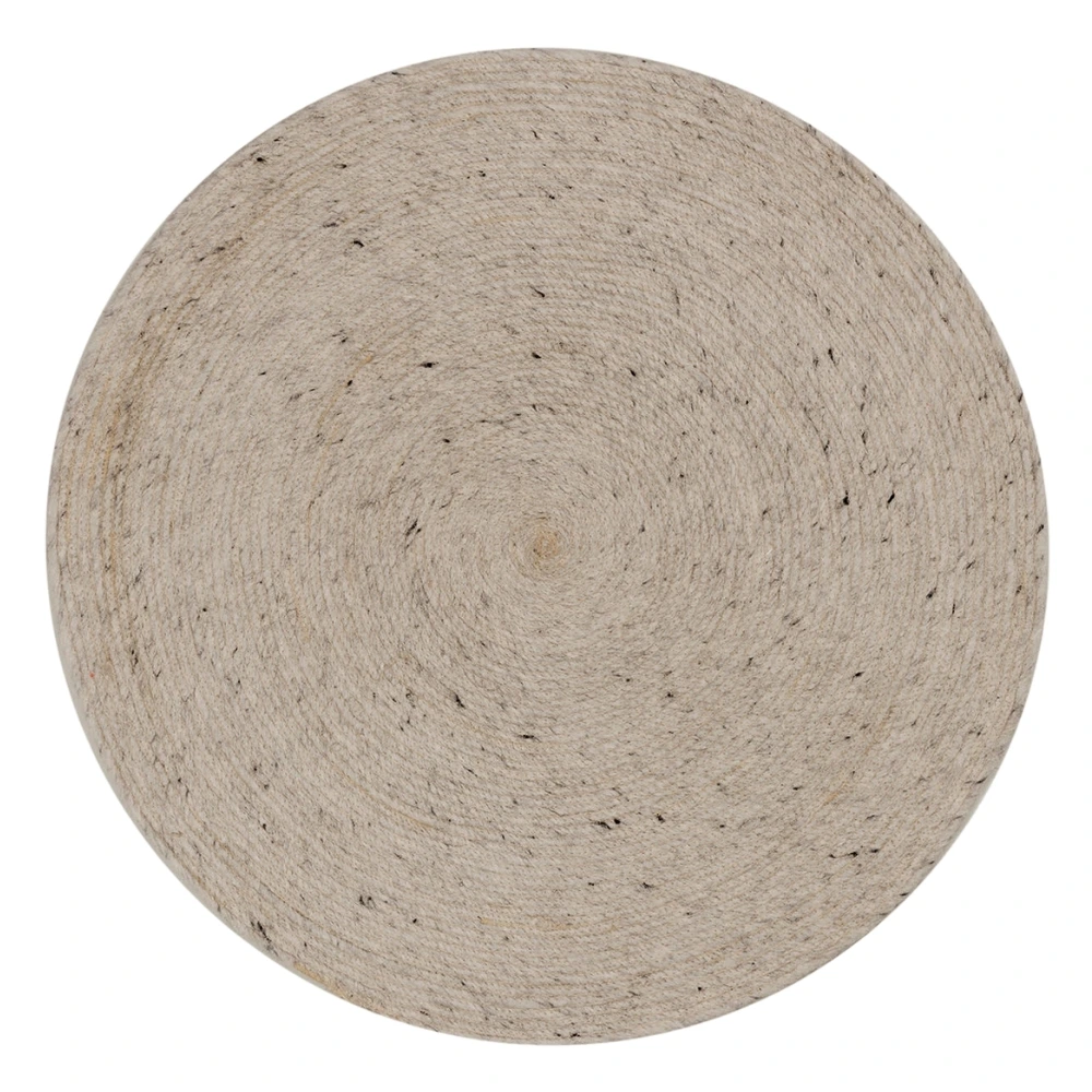 Šedý vlněný koberec Kave Home Takashi 150 cm