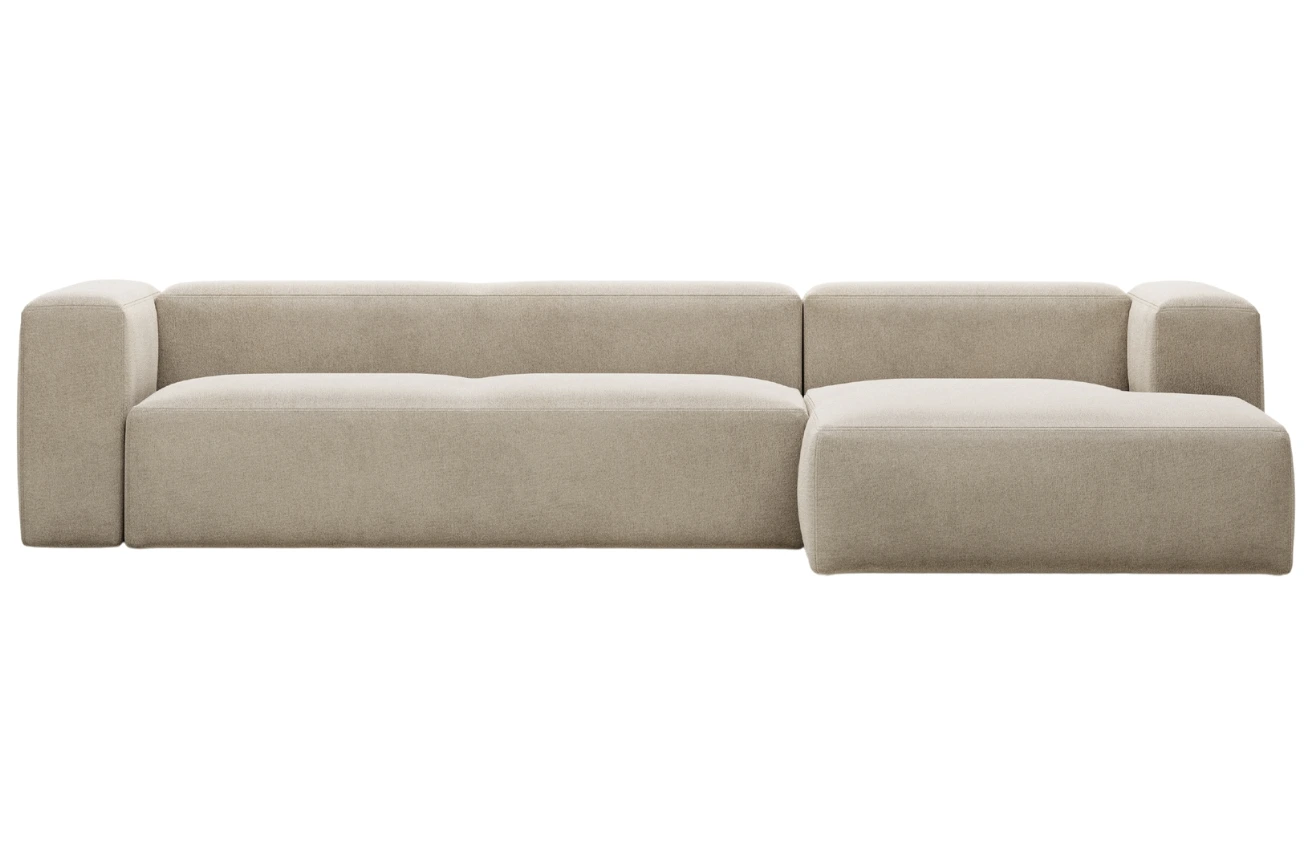 Kave Home Rohová pohovka Blok 330 cm