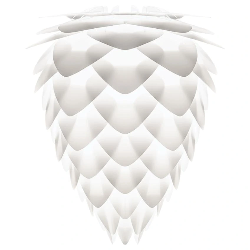 Umage Bílé plastové závěsné světlo Conia Ø 36 cm