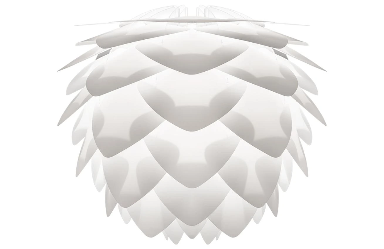 Umage Bílé plastové závěsné světlo Silvia Ø 50 cm