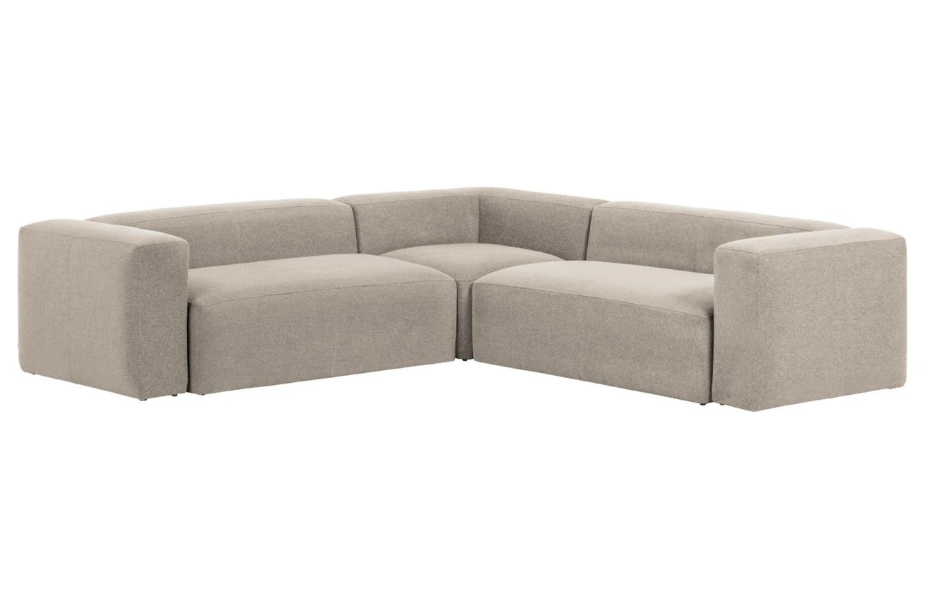 Kave Home Rohová pohovka Blok 290 x 290 cm