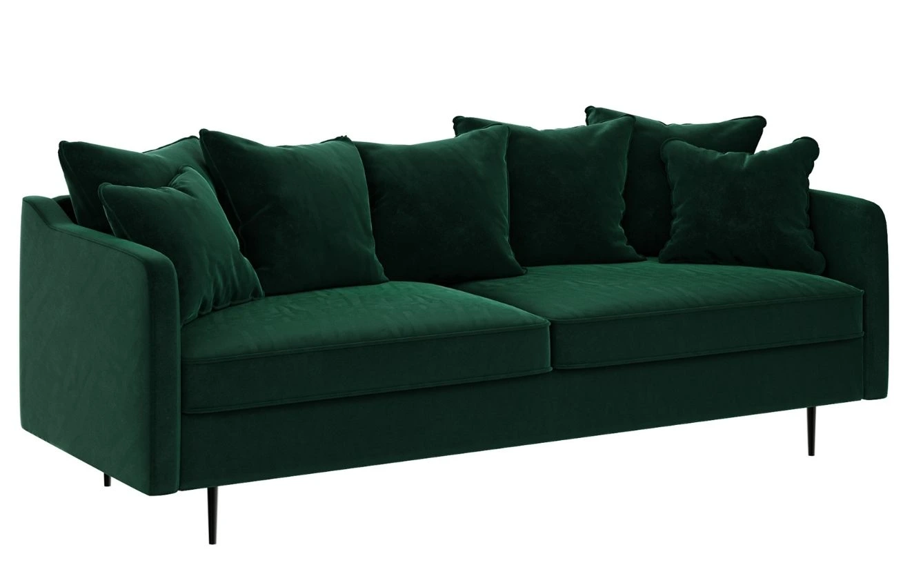 Ghado Sametová pohovka Esme 214 cm