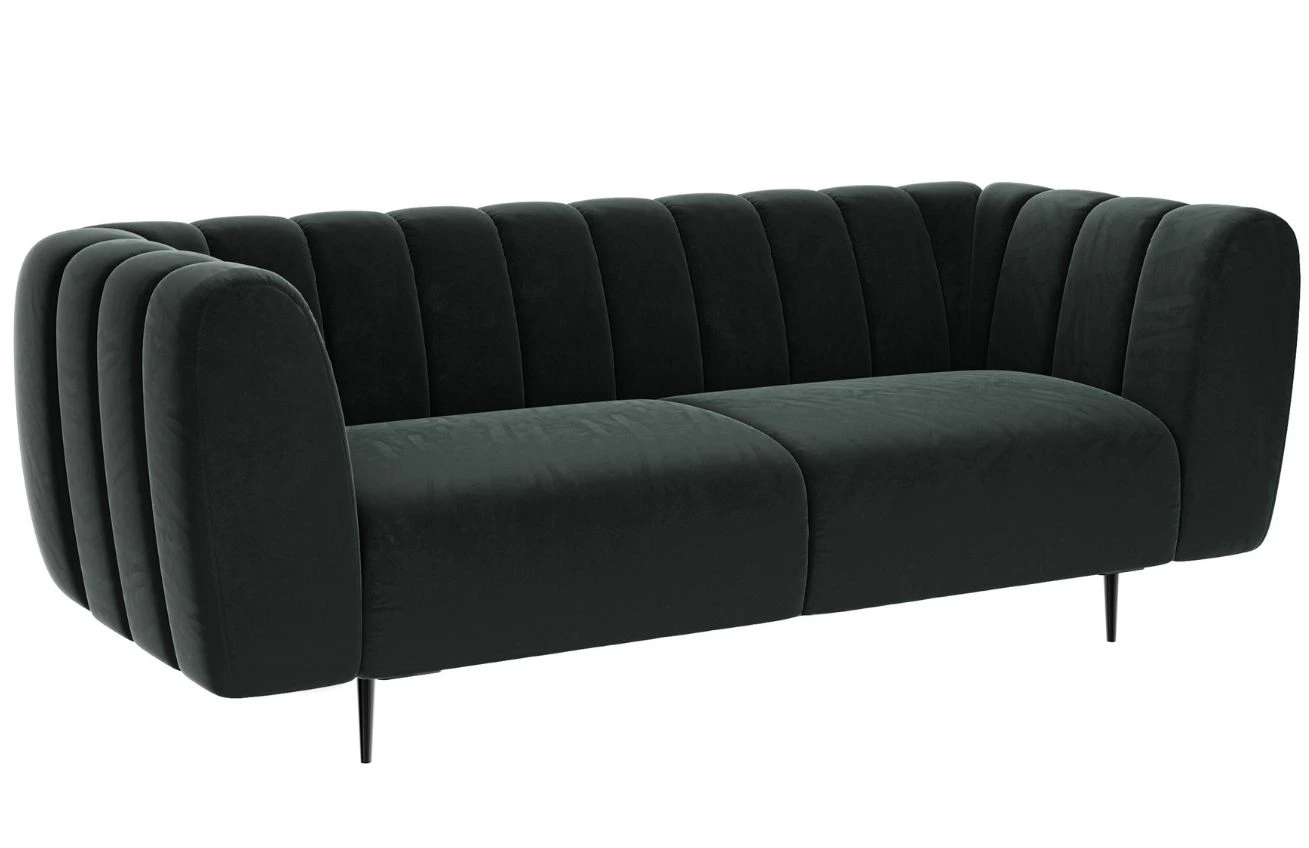 Ghado Sametová pohovka Shel 210 cm