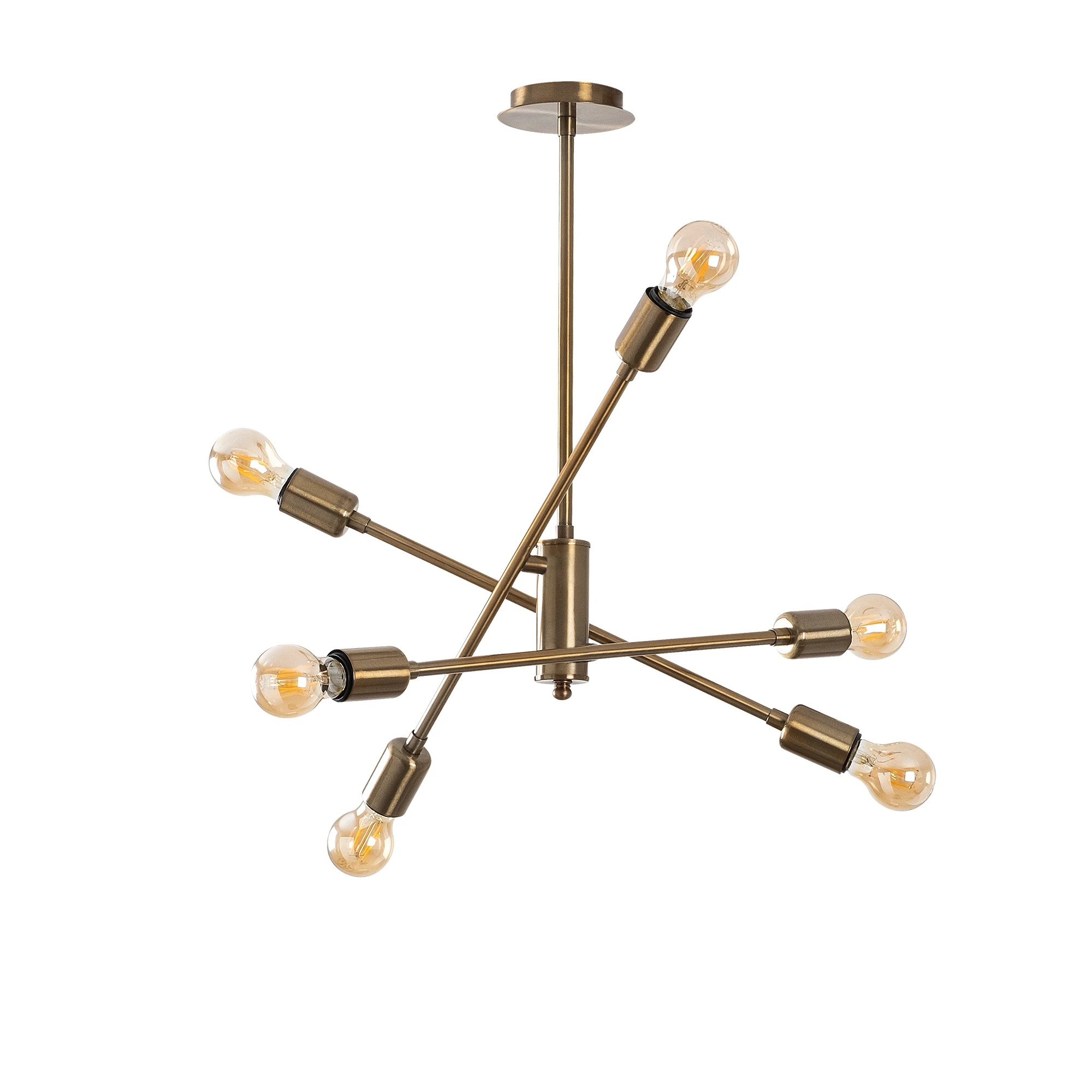 OPVIQ Závěsné světlo OZBEST mosaz