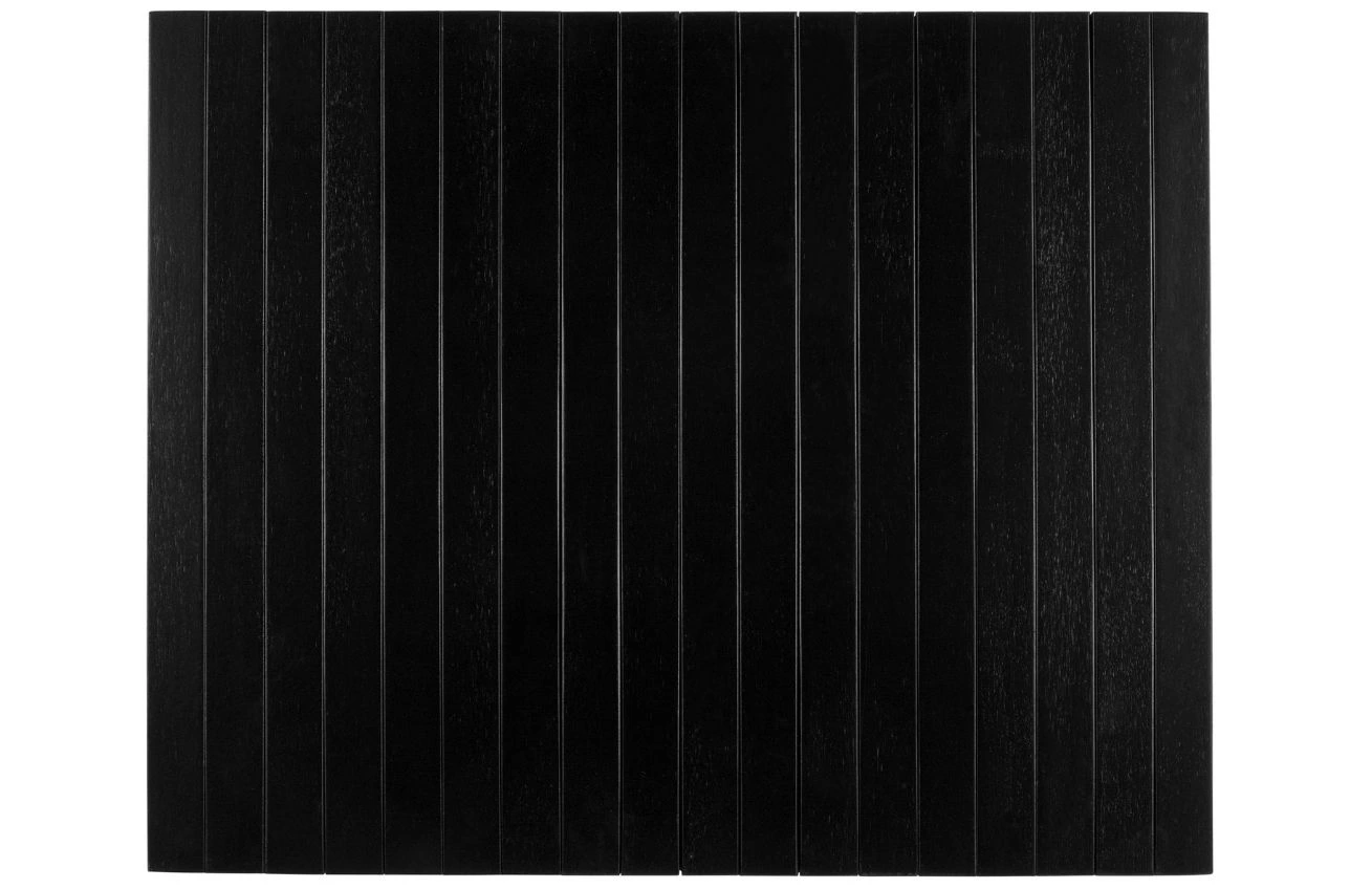 WOOOD Černá dubová odkládací podložka na područku pohovky Wonda 45 x 36 cm
