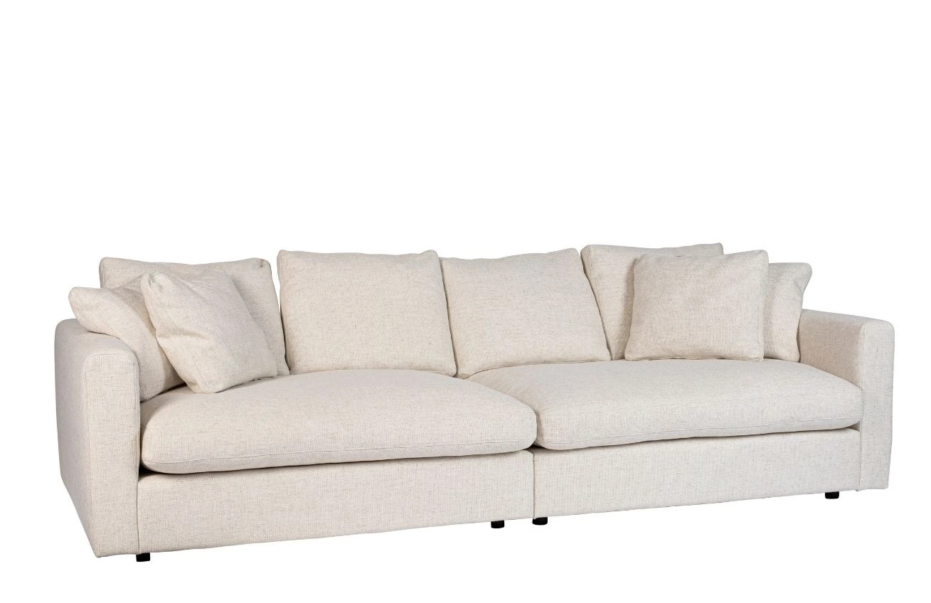 Zuiver Krémově bílá pohovka SENSE 266 cm