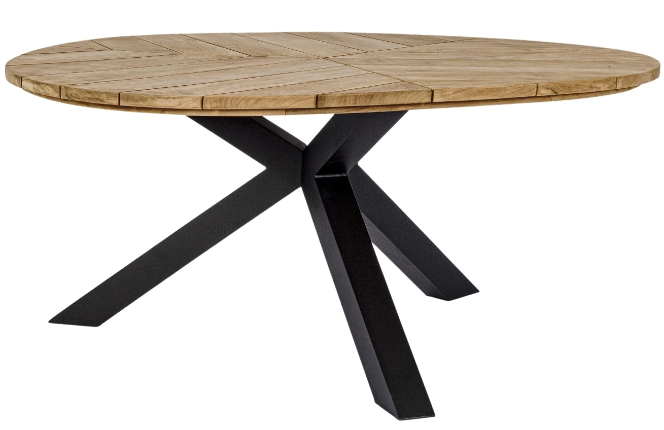 Bizzotto Teakový zahradní jídelní stůl Paldail 160 cm