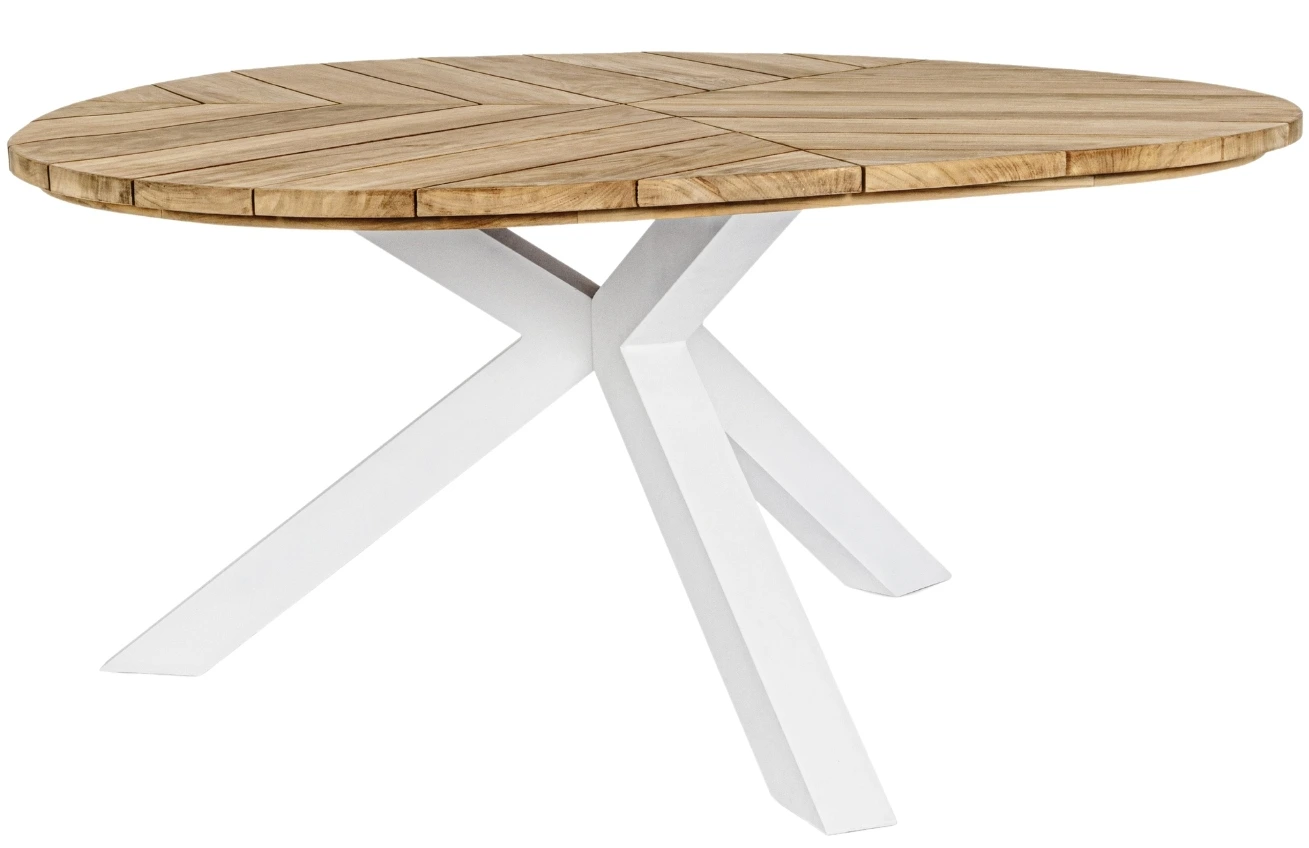 Bizzotto Teakový zahradní jídelní stůl Paldail 160 cm