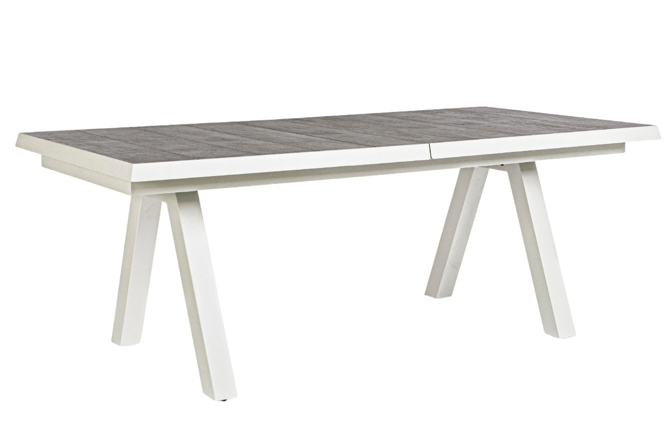 Bizzotto Keramický zahradní rozkládací stůl Kriton 205/265 x 103 cm