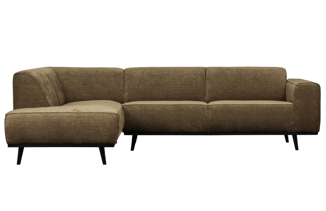 WOOOD Manšestrová rohová pohovka Twilight 274 cm