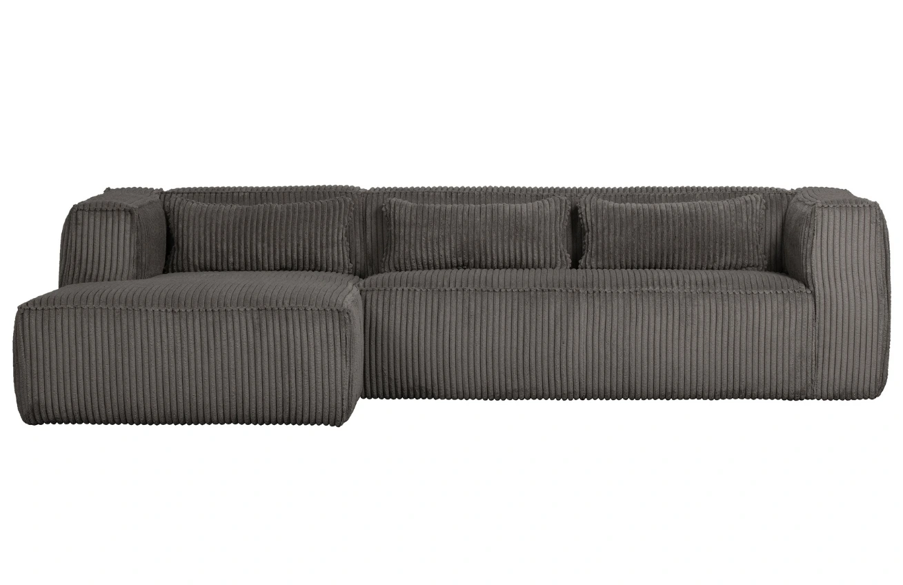 WOOOD Manšestrová rohová pohovka Bearny 305 cm