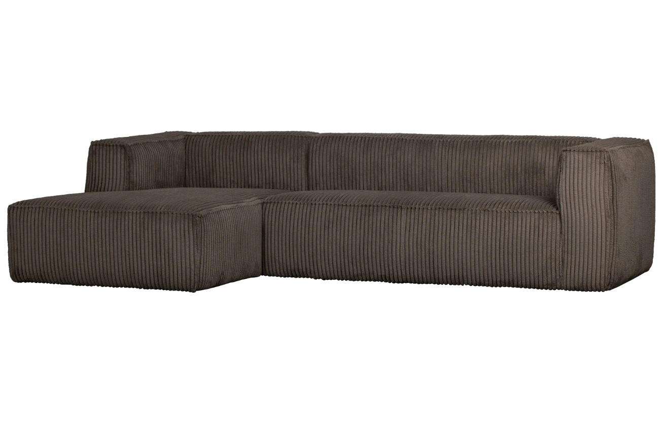 WOOOD Manšestrová rohová pohovka Bearny 305 cm