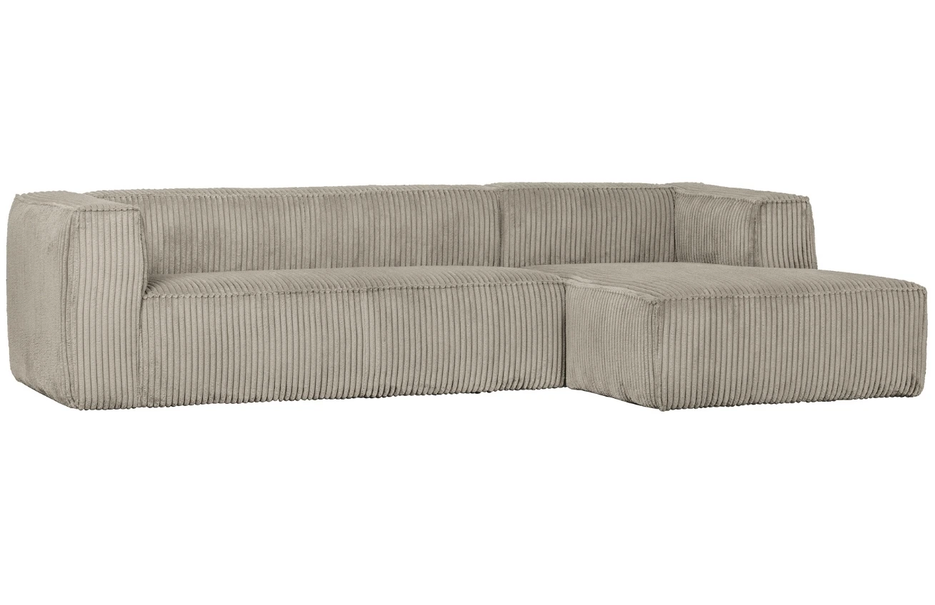 WOOOD Manšestrová rohová pohovka Bearny 305 cm