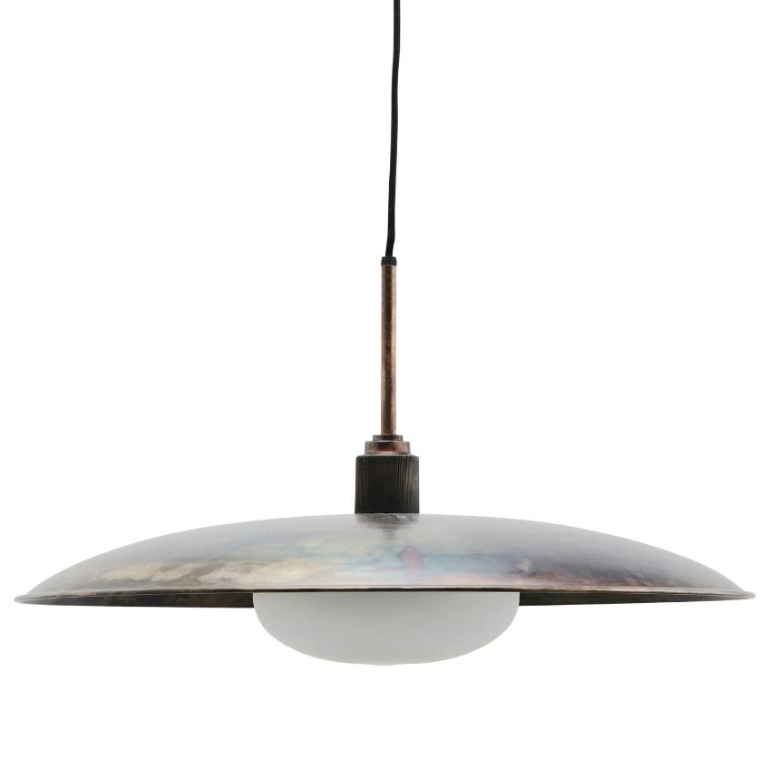 House Doctor Vintage měděné kovové závěsné světlo Boston 60 cm