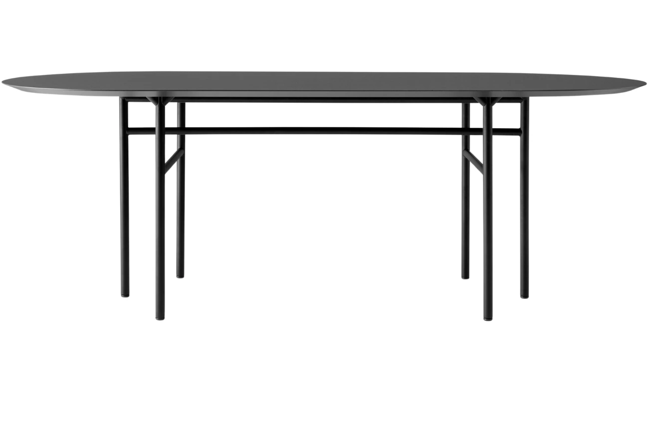 Audo CPH Černý dubový jídelní stůl AUDO SNAREGADE 210 x 95 cm