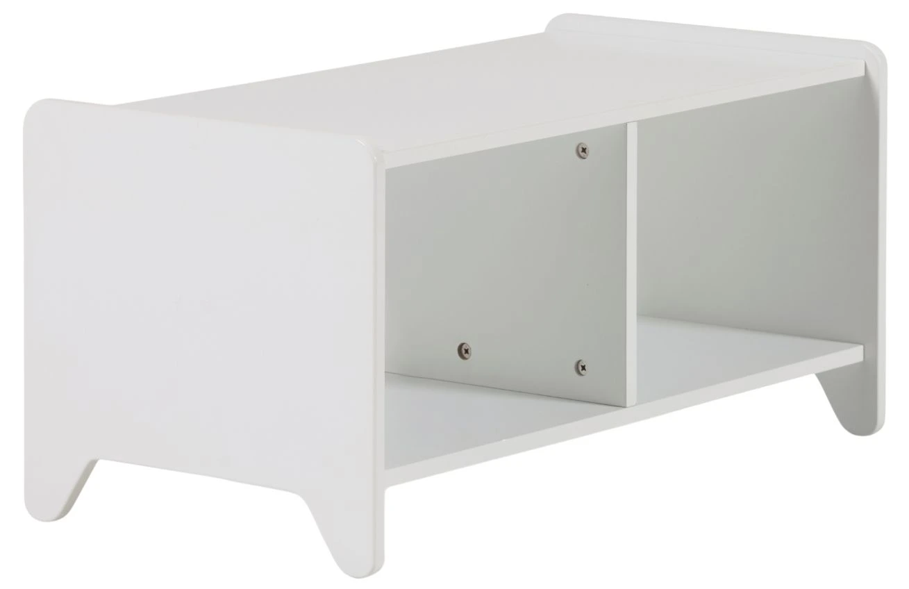 Bílá lakovaná komoda na úložné boxy Kave Home Nunila 78 x 40 cm