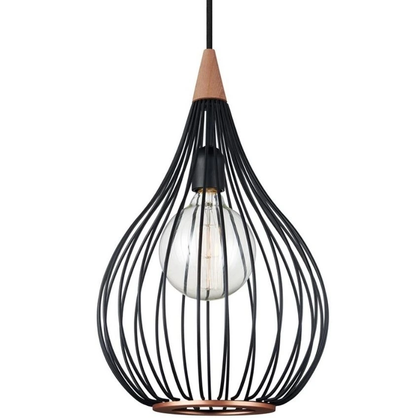 Halo Design Kovové závěsné světlo Drops 30 cm