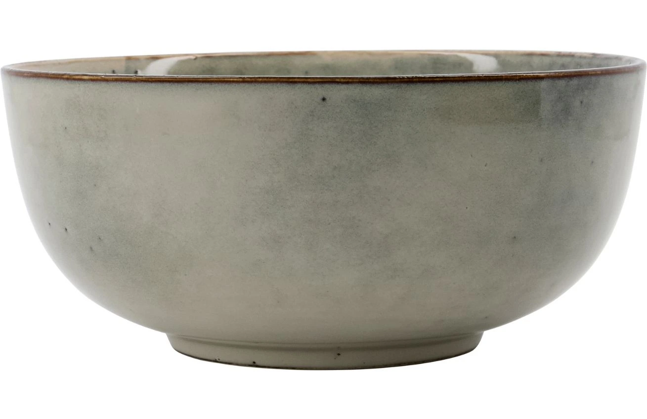 House Doctor Šedá keramická miska Lake 22 cm