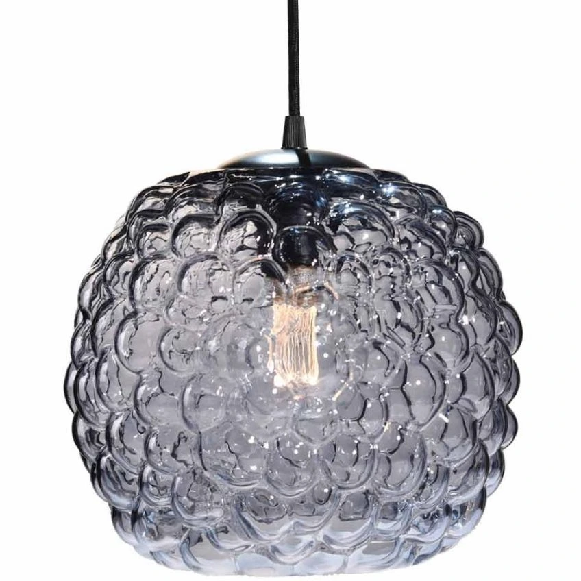 Halo Design Skleněné závěsné světlo Grape 25 cm