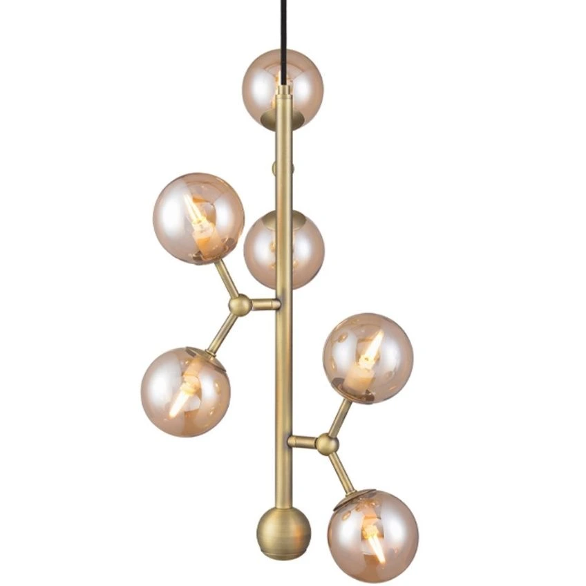 Halo Design Skleněné závěsné světlo Atom 31 cm