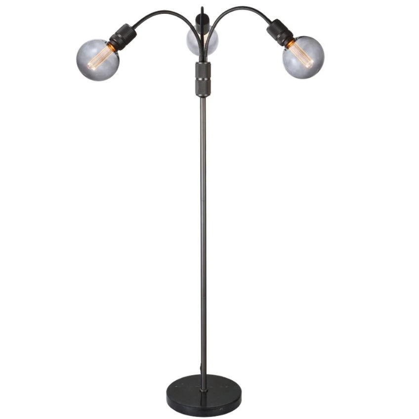Halo Design Kovová stojací lampa Halo 140 cm