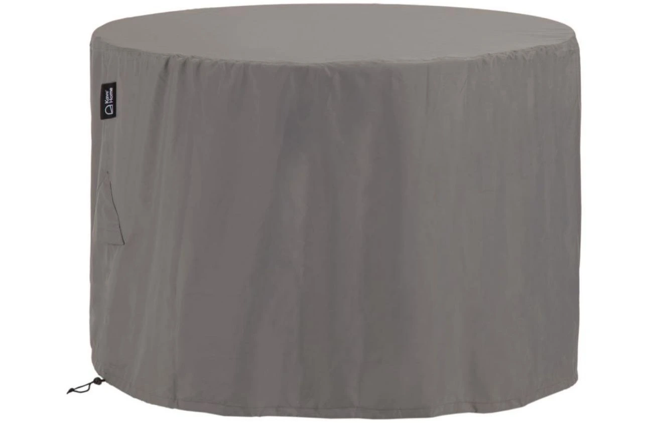 Kave Home Šedý ochranný obal na kulatý zahradní stůl Iria 130 cm