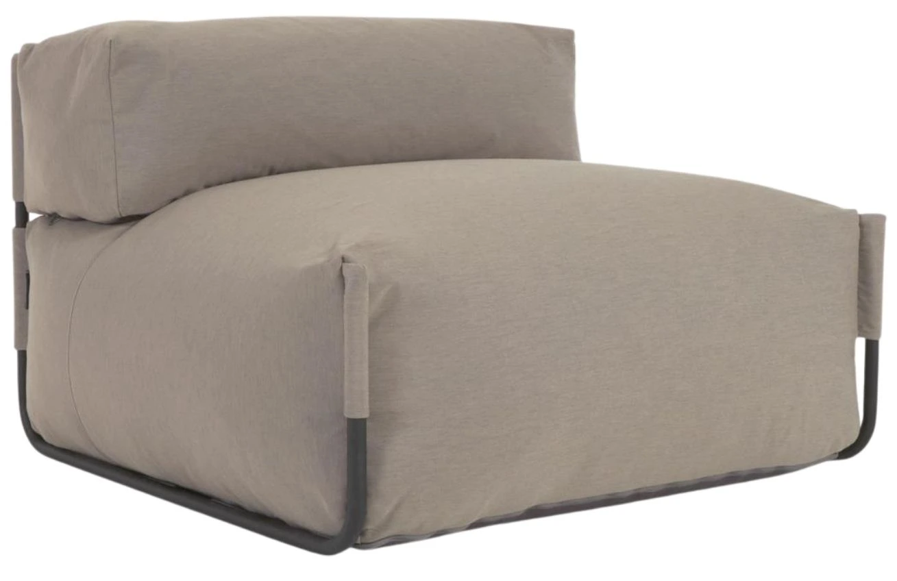 Kave Home Šedozelený zahradní modul Square 101 x 101 cm