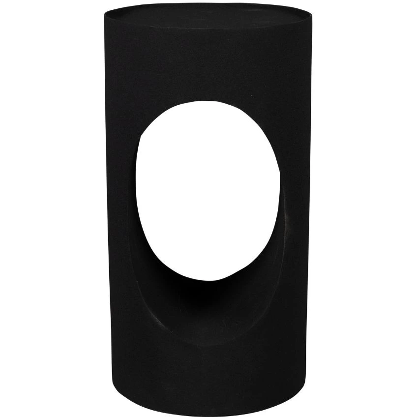 Černý kovový odkládací stolek DUTCHBONE SAI 30 cm