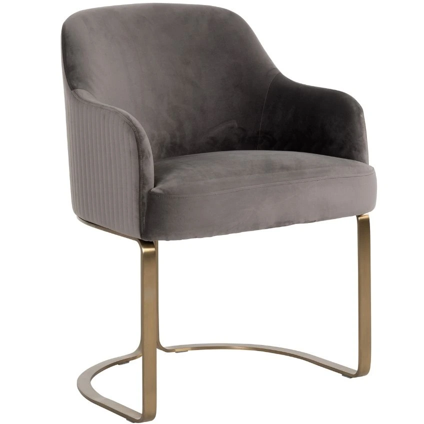 Richmond Sametová jídelní židle Hadley