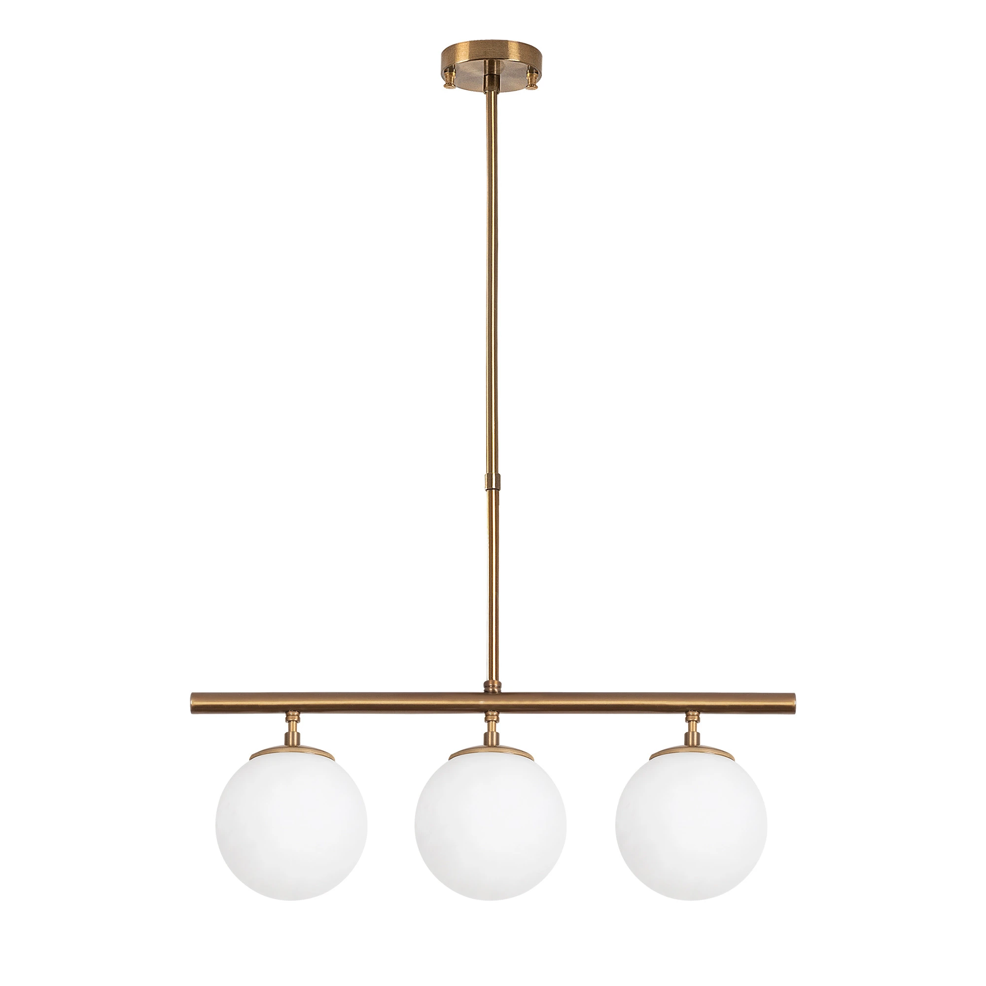 OPVIQ Závěsné osvětlení ATMACA mléčné sklo