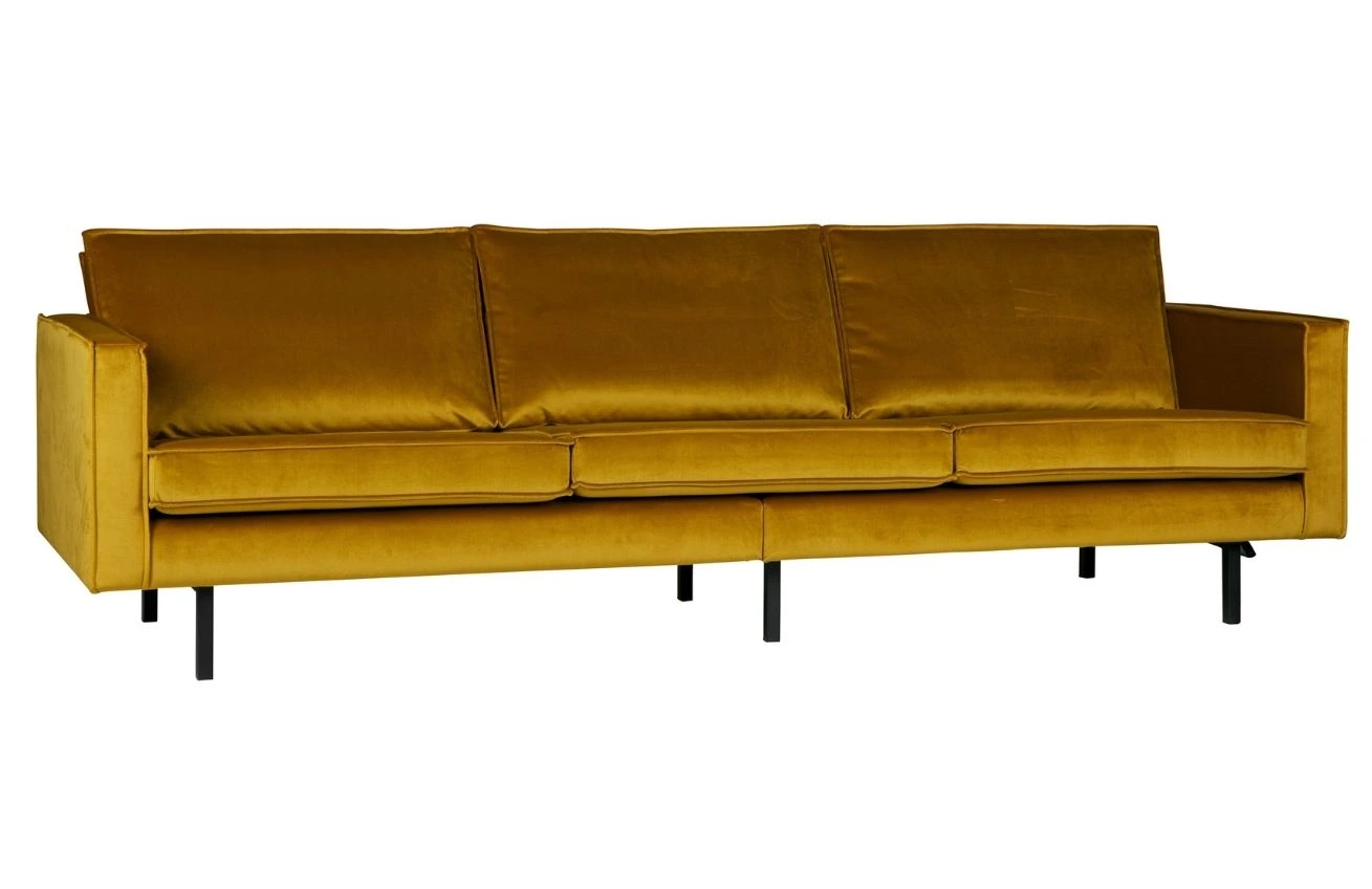 WOOOD Sametová pohovka Raden 277 cm