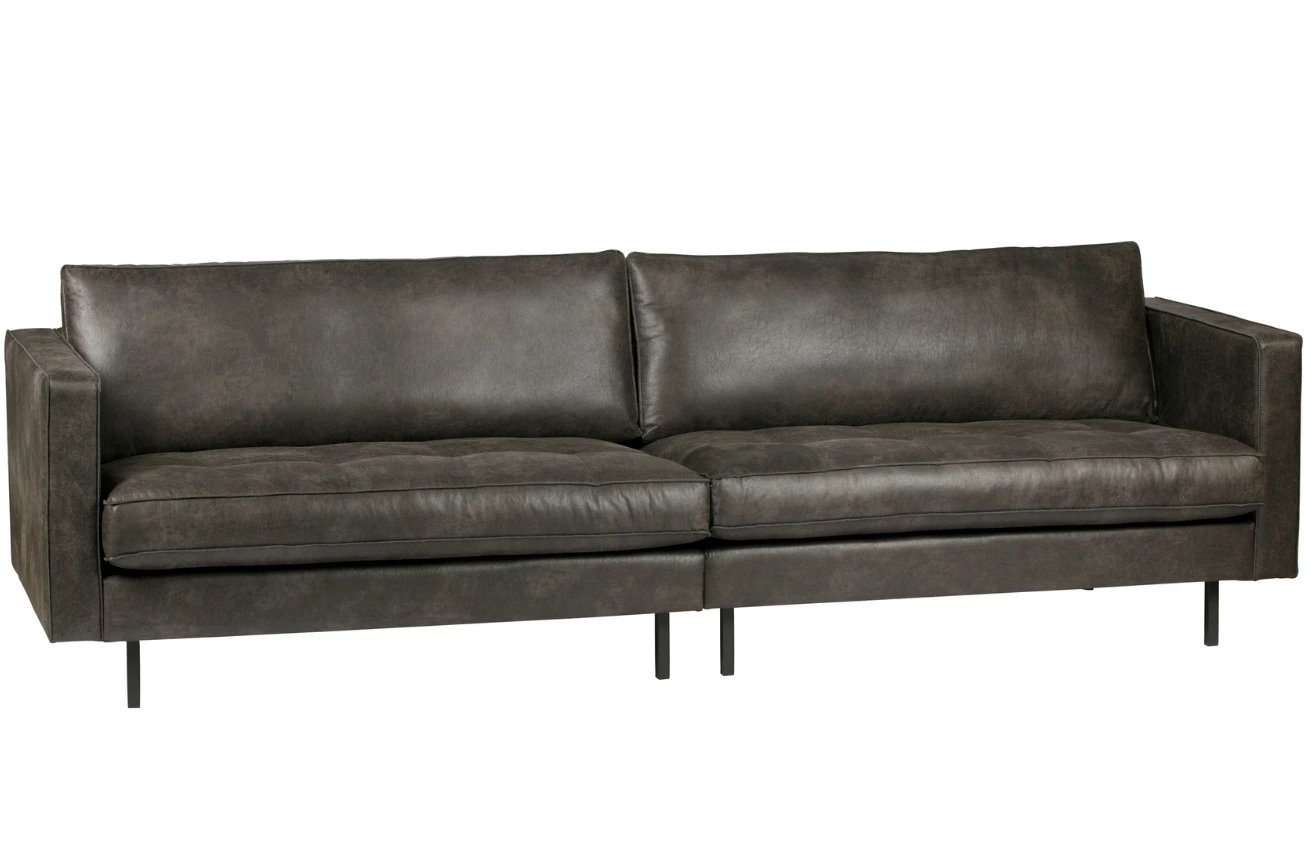 WOOOD Koženková pohovka Raden 275 cm s prošíváním