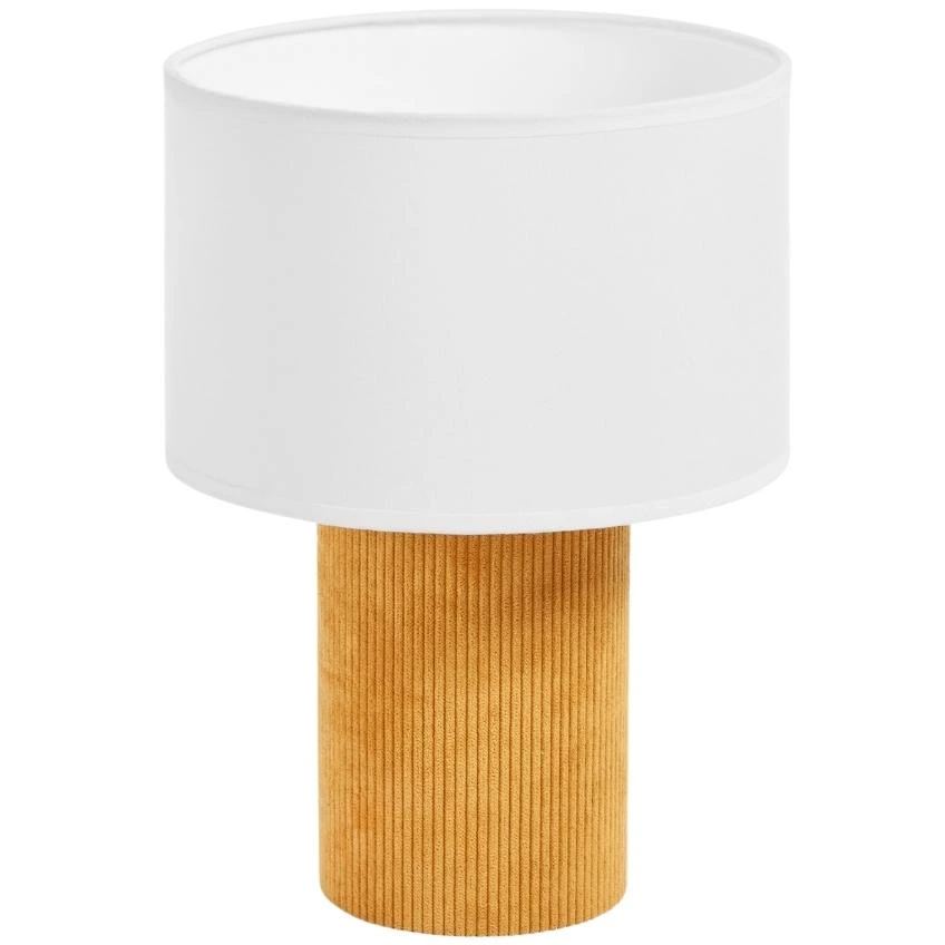 Kave Home Žlutá stolní lampa Bianella 29 cm